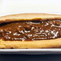 Hot Dog with Chili · 100% beef. 