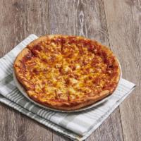 Buffalo Chicken Specialty Pizza · Fresh chicken cutlet with our spicy Buffalo sauce and shredded cheese with our famous Signas...