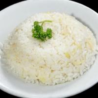 White Rice · White rice,oil,garlic,onions,potato,salt. 