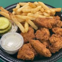 Wing Zings and French Fries Platter · 