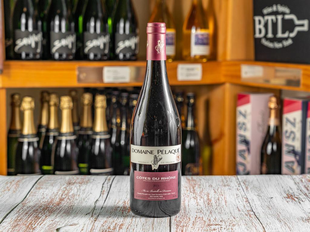 750 ml. Domaine Pelaquie Cotes du Rhone 2018 Red FRANCE · Must be 21 to purchase.