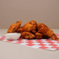Buffalo Wings · (6PCS) Wings, choice of flavor and side sauce