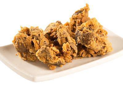 Chicken Livers · Hand-breaded and fried chicken livers.