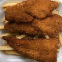 Fish (3pcs) and Chips · -Panko Bread fish
-Come With 2 Tartar sauce