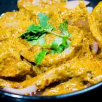 9. Squid and Pig Skin with Curry Sauce · Hot and spicy.