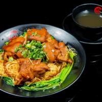 55. Braised Pork Hock Noodle Soup · 