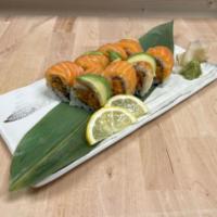 Salmon Lover Roll * · Spicy salmon roll, salmon and avocado on top. 
