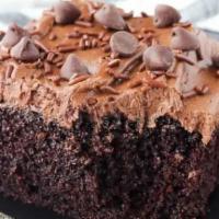 Chocolate Cake Slice · 