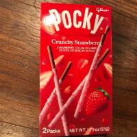Pocky Crunchy Strawberry · 