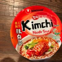 Nongshim kimchi noodle soup · 