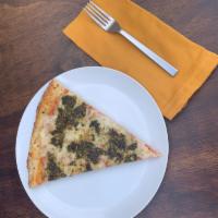 12'' Pesto Pizza · Fresh Cut Garlic and Pesto Sauce