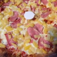 Hawaiian Pizza · Ham or Canadian bacon with pineapple.
