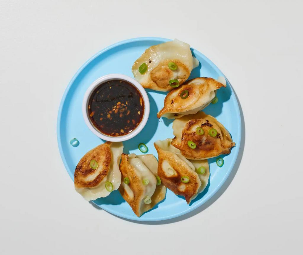 Fried Dumplings · (6pc) Pan-fried dumplings with your choice of filling.