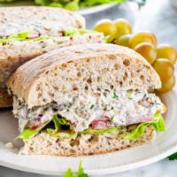 Pan de Tuna/ Tuna Sandwich · Mild fish sandwich.  