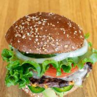 Build Your Own Veggie Burger · Our homemade black bean burger with your choice of bun.