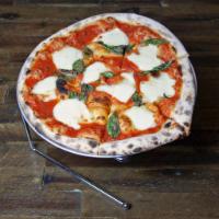 Margherita Pizza · tomato sauce / fresh mozzarella / basil