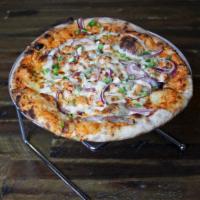 Buffalo Chicken Pizza · buffalo cream / red onion / blue cheese