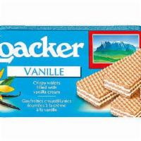 Loacker Wafers · Hazelnut, cocoa, and vanilla.