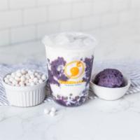 Purple Dream Drink  · Nature Taro and Ube paste mix with organic milk & half half 

Recommend topping : ube or tar...