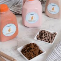 Non Dairy Organic Milk Tea · 32oz non dairy organic milk tea with 2 scoop of uncooked boba and brown sugar 