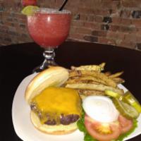 Taproom Cheese Burger · Burgers come with Home cut Fries unless otherwise specified and Pickle, Tomato, Lettuce, and...