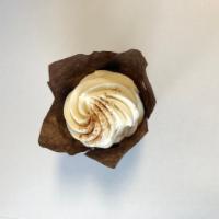 7 oz. Carrot Cupcake  · A carrot cupcake topped with cream cheese buttomercream
Not gluten free or vegan 