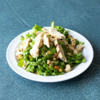 Chinese Chicken Salad · With Chinese sesame dressing on the side.