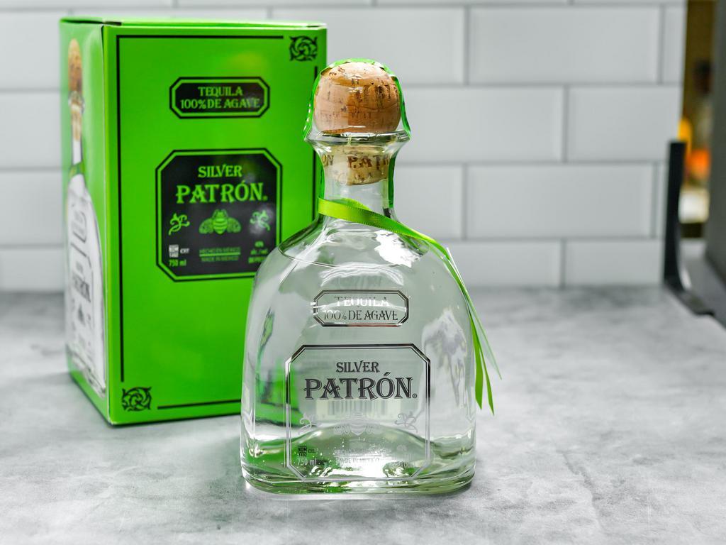 750 ml. Patron Sliver, Tequilla · Must be 21 to purchase. 40.0% abv. 