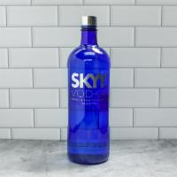 1.75 Liter Skyy, Vodka · Must be 21 to purchase. 40.0% abv. 