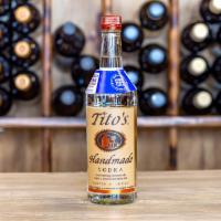 750 ml. Tito's, Vodka · Must be 21 to purchase. 40.0% abv. 