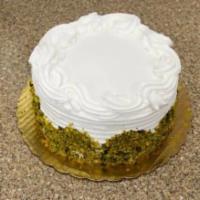 Vanilla Cake · Vanilla Cake + Custard Pistachio