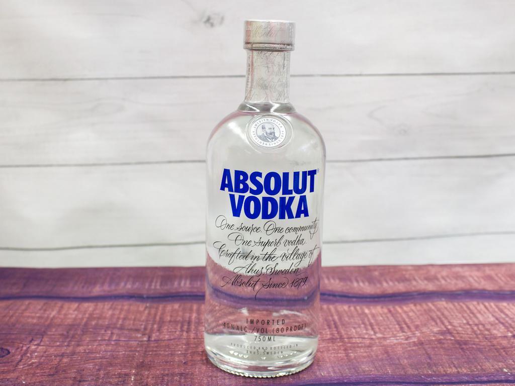 Absolut Vodka 750 ml · Must be 21 to purchase.