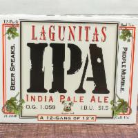 12 Pack Lagiunitas Ipa · Must be 21 to purchase.