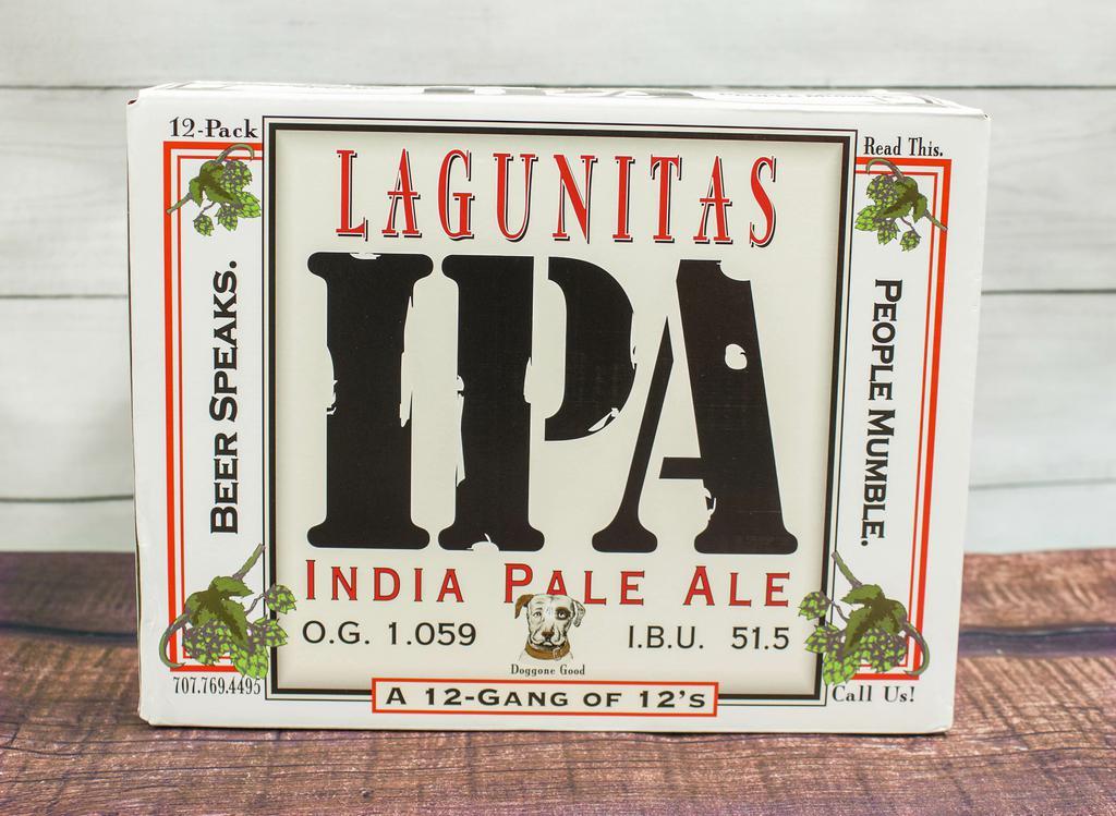 12 Pack Lagiunitas Ipa · Must be 21 to purchase.