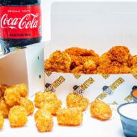 Rolling Solo Pack · 8 pieces of oven-baked crispy chicken bites seasoned with your choice of dust & served with ...