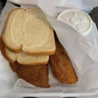 Fish Sandwich Combo · Comes with a side and drink.