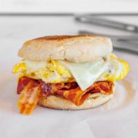 Egg, Bacon and Cheese Sandwich · 