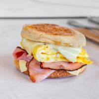 Egg, Ham and Cheese Sandwich · 