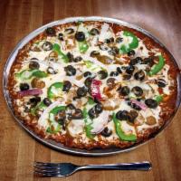 Cauliflower Thin Crust Pizza  10