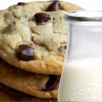 Gourmet Milk & Cookies · Gourmet cookies require a 2 day prep time, order cookies two days out. Milk and cookies sing...