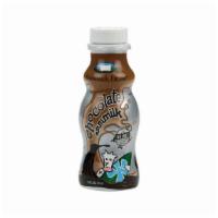 Shamrock Farms Chocolate Milk · A 12oz bottle of purely delicious chocolate milk