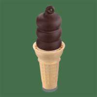 Dipped Soft Serve · soft serve dipped in crunchy coating