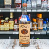 Titos · Must be 21 to purchase.