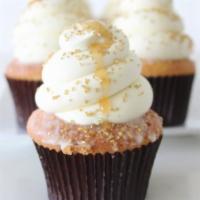 Honey Butter  · Honey butter cake smeared with honey butter, topped with a tall dollop of honey butter Swiss...