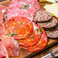 Sliced Meats · All our meats are dry cured and sliced in house, then vacuum packed for longer shelf life.  ...