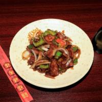 88. Pepper Steak with Onion · 