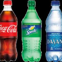 20 oz. Soda · Refreshing assortment of 20 oz. beverage products.