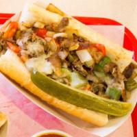 Philly Cheesesteak Sandwich · 