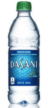 Dasani · 20 oz bottle of Dasani