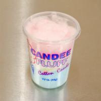 Cotton Candy · We spin our own cotton candy right here in our store. Served in a 1/2 ounce container. 
